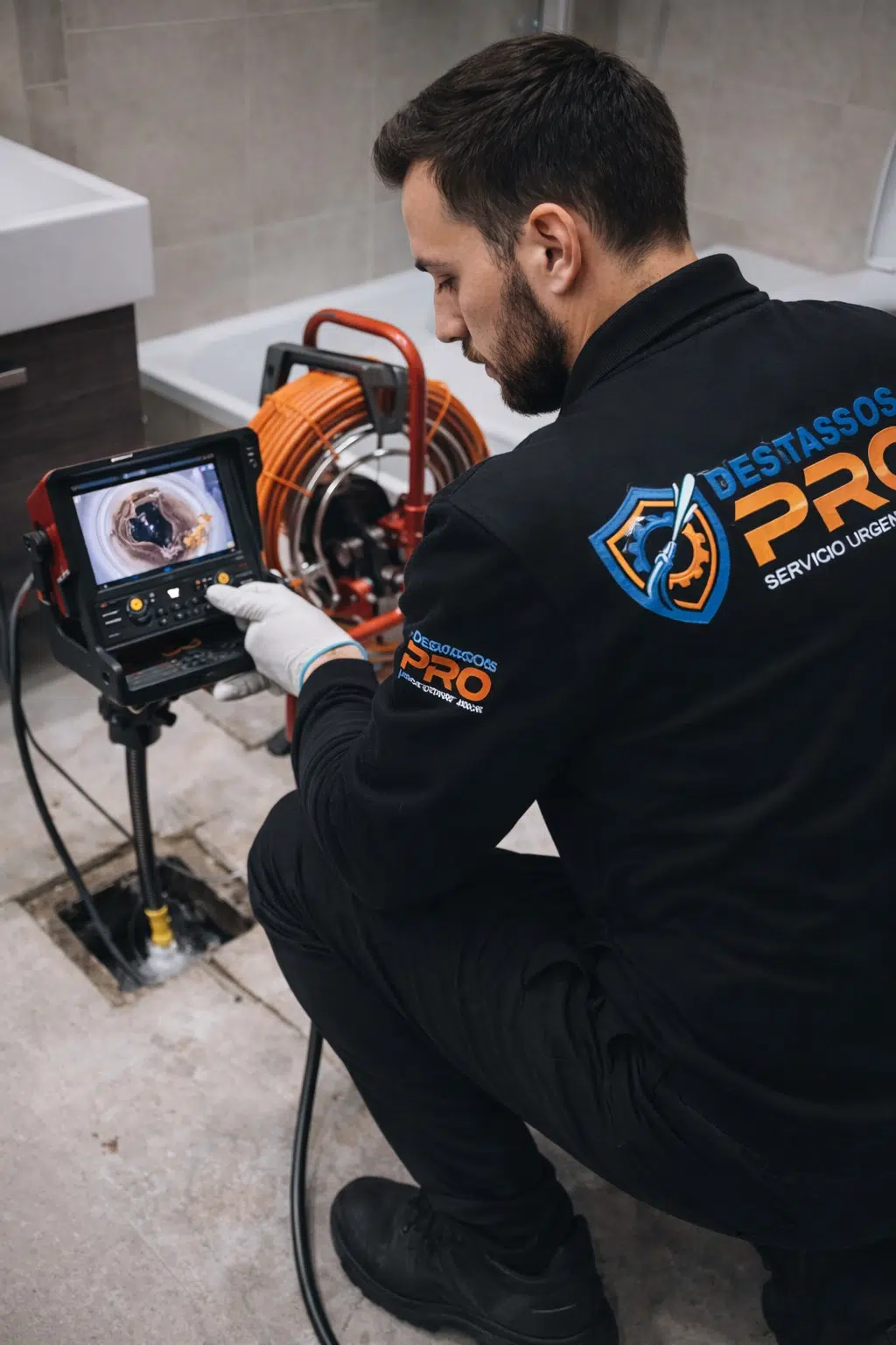 Fontanero en Huelva | FONTANEROS PRO 5 Inspección Técnica con Cámara TV en huelva desatasco